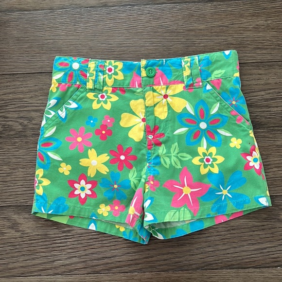 Specialty Girl adjustable waist flower design shorts - Picture 5 of 13